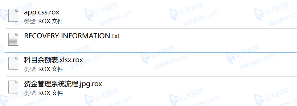 Rox勒索病毒加密文件后缀