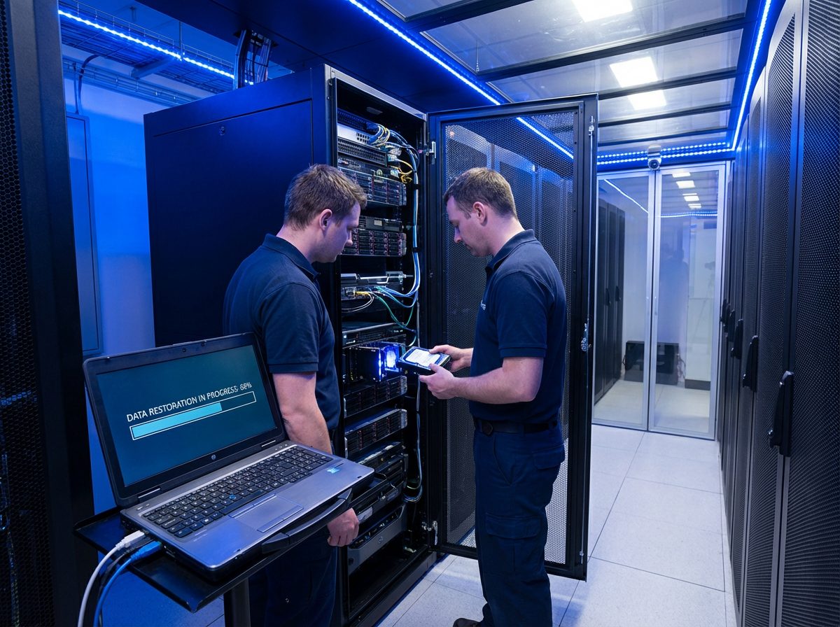 勒索病毒数据恢复解密流程示意图