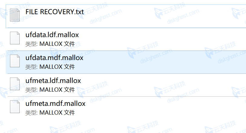 Mallox勒索病毒加密文件后缀名